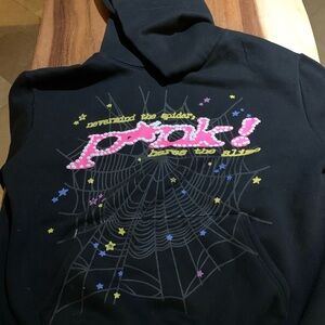 Black spider hoodie